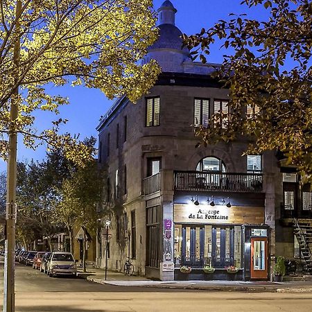 Auberge De La Fontaine Montréal Exteriör bild