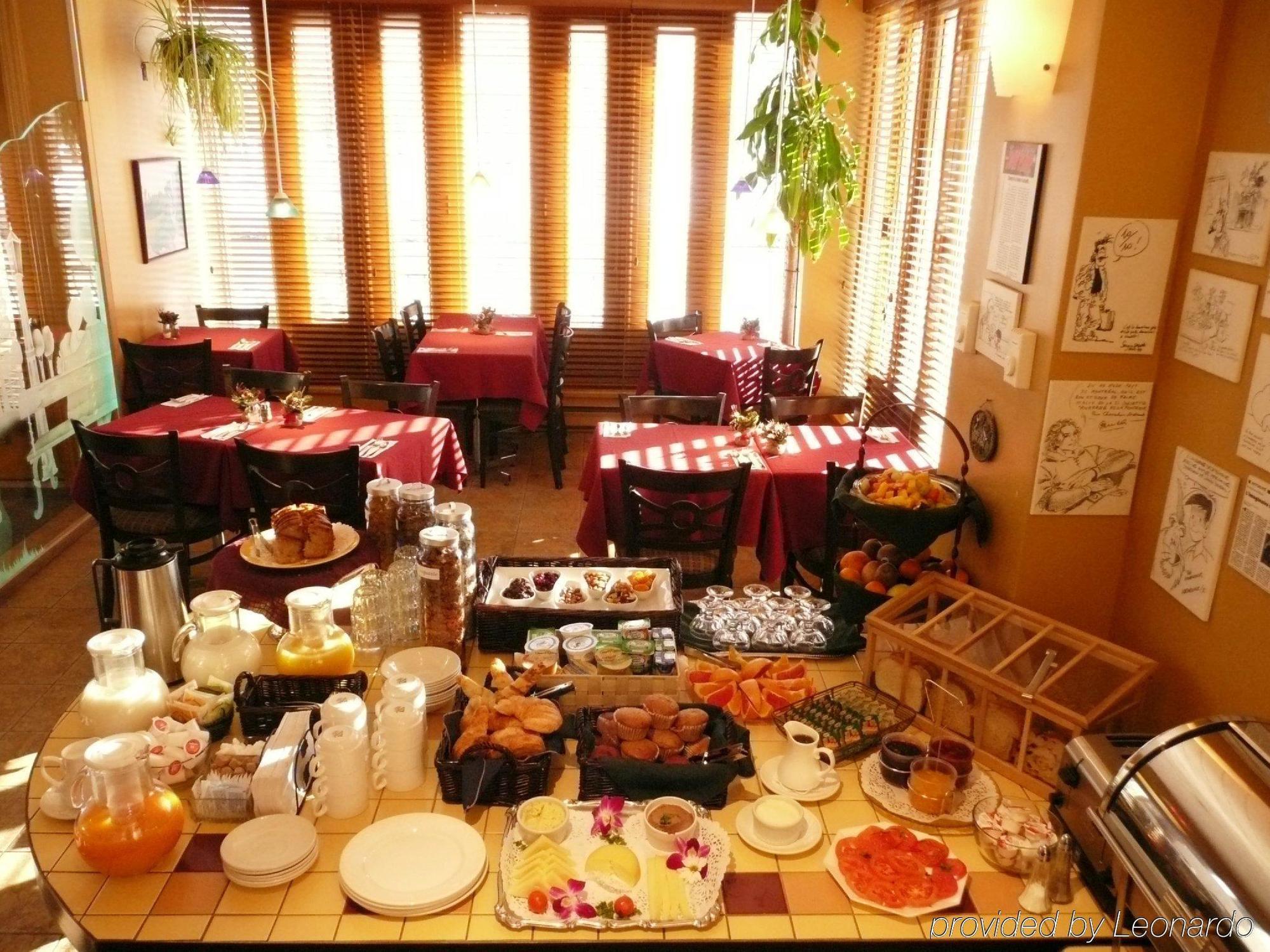 Auberge De La Fontaine Montréal Restaurang bild