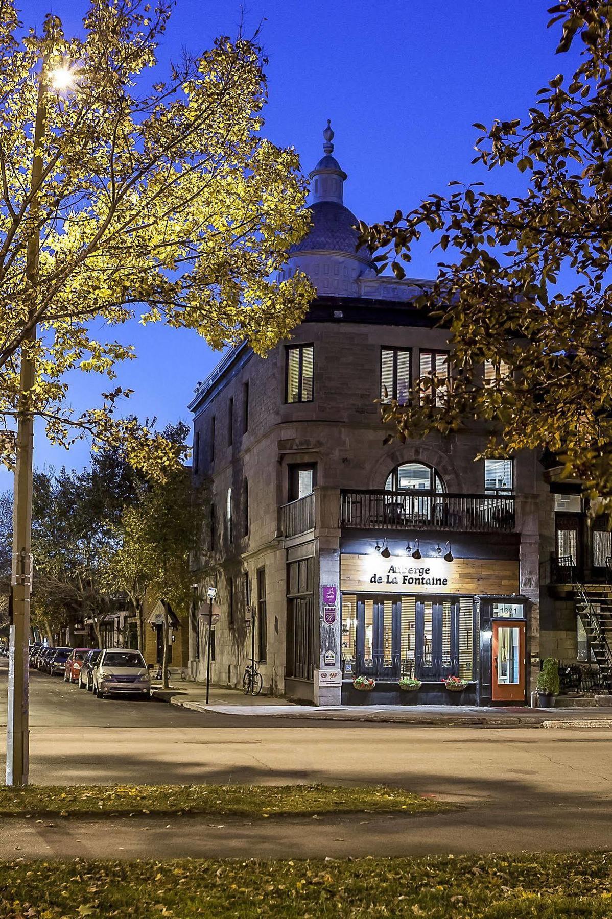 Auberge De La Fontaine Montréal Exteriör bild